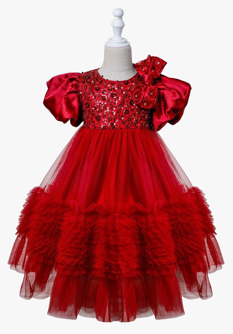 Sequins Top Dress