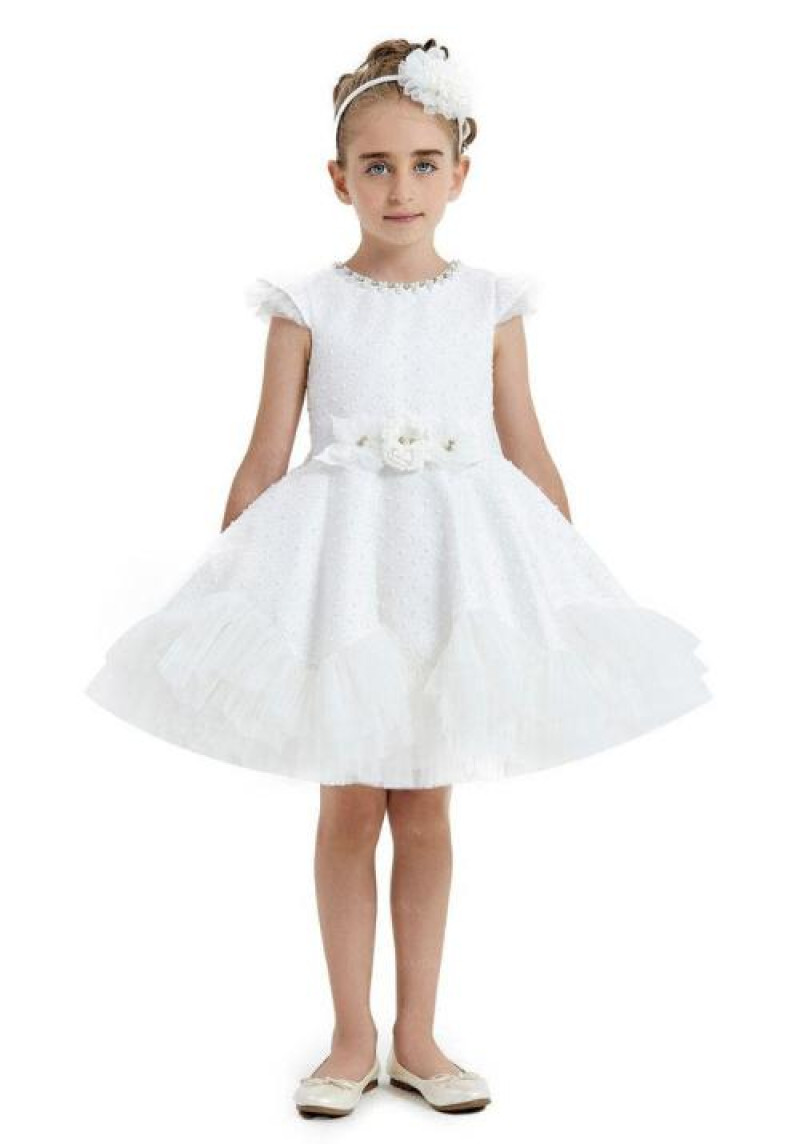 Sparkling Ruffle Dress