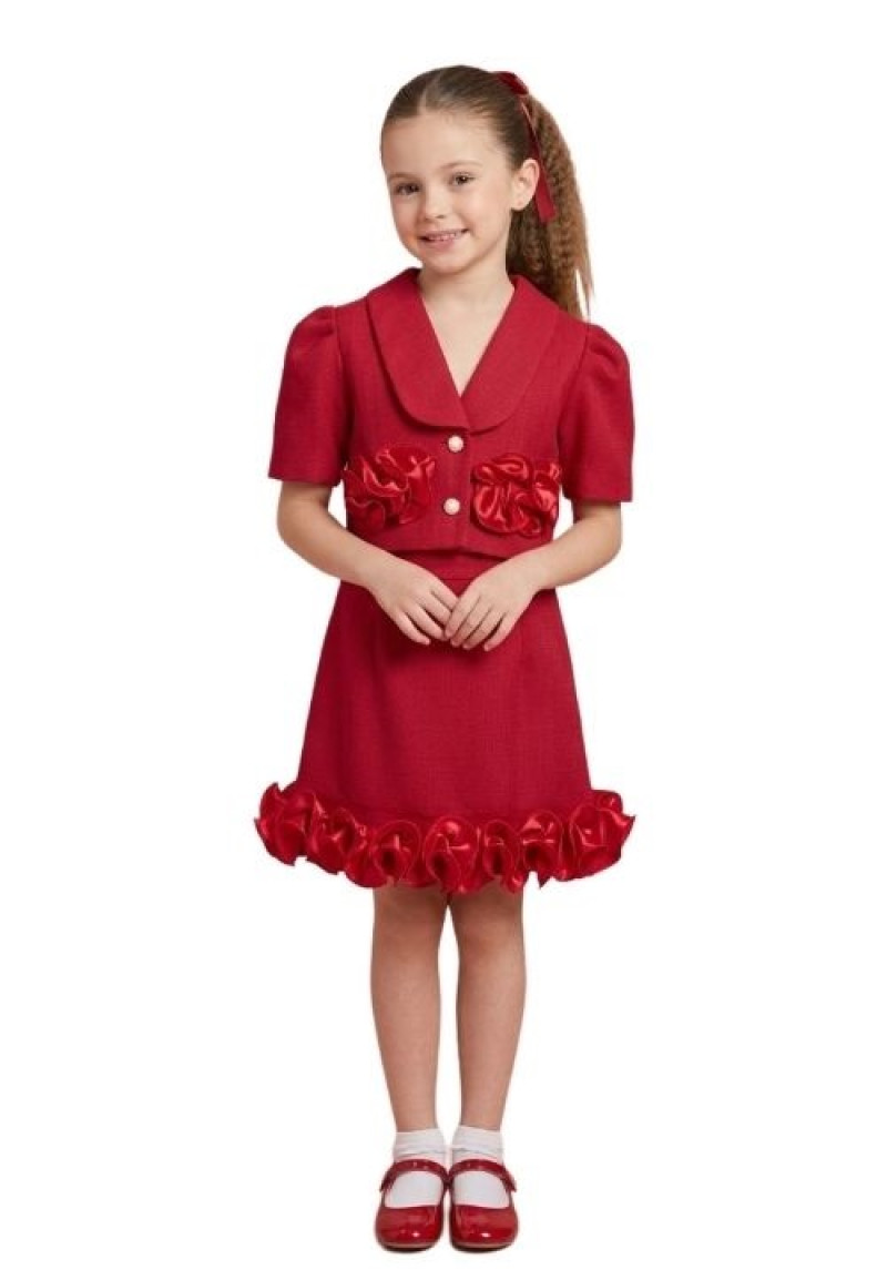 Classic Terno Skirt Ruffles