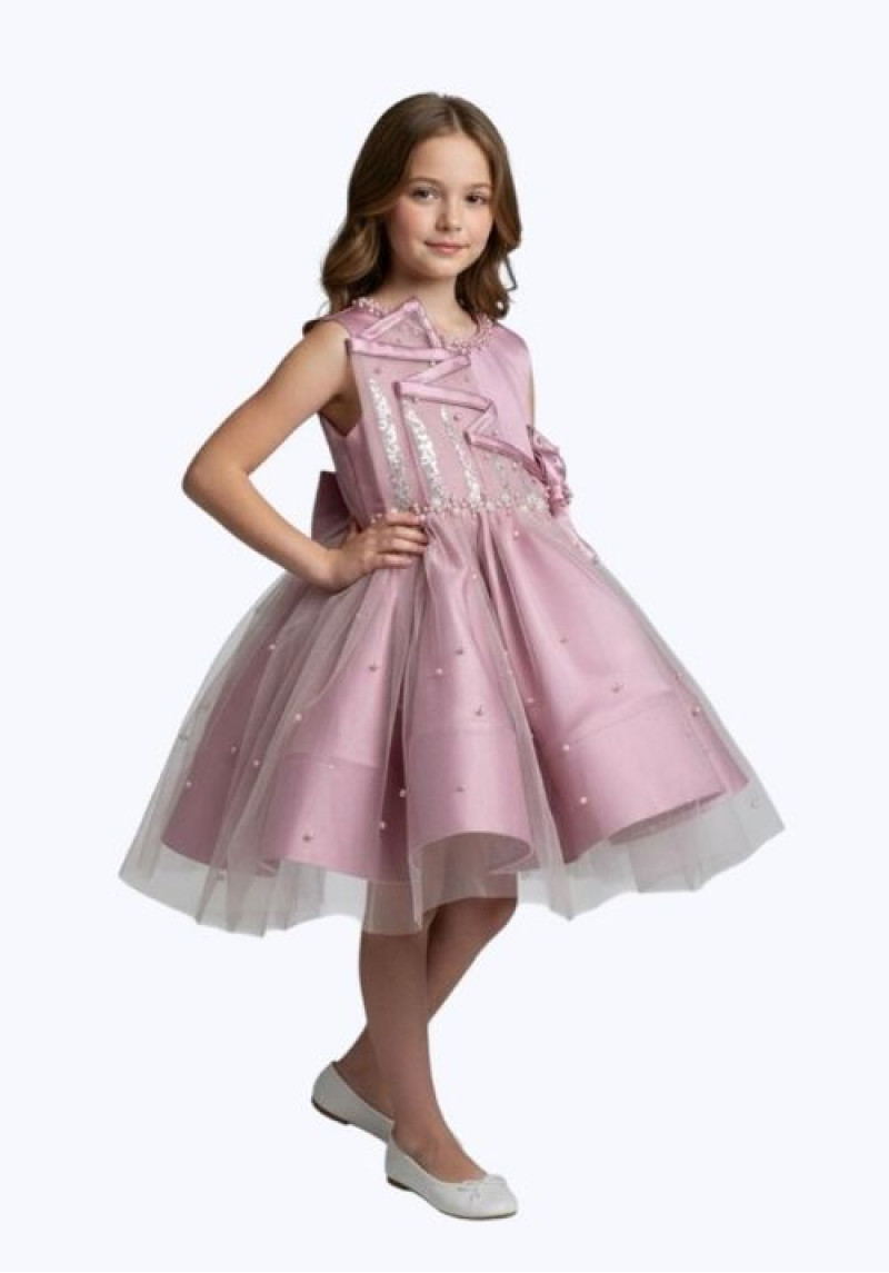 SEQUIN BEADS DRESS