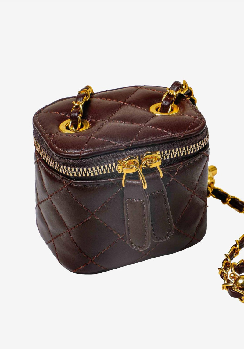 Mini Quilted Crossbody Bag