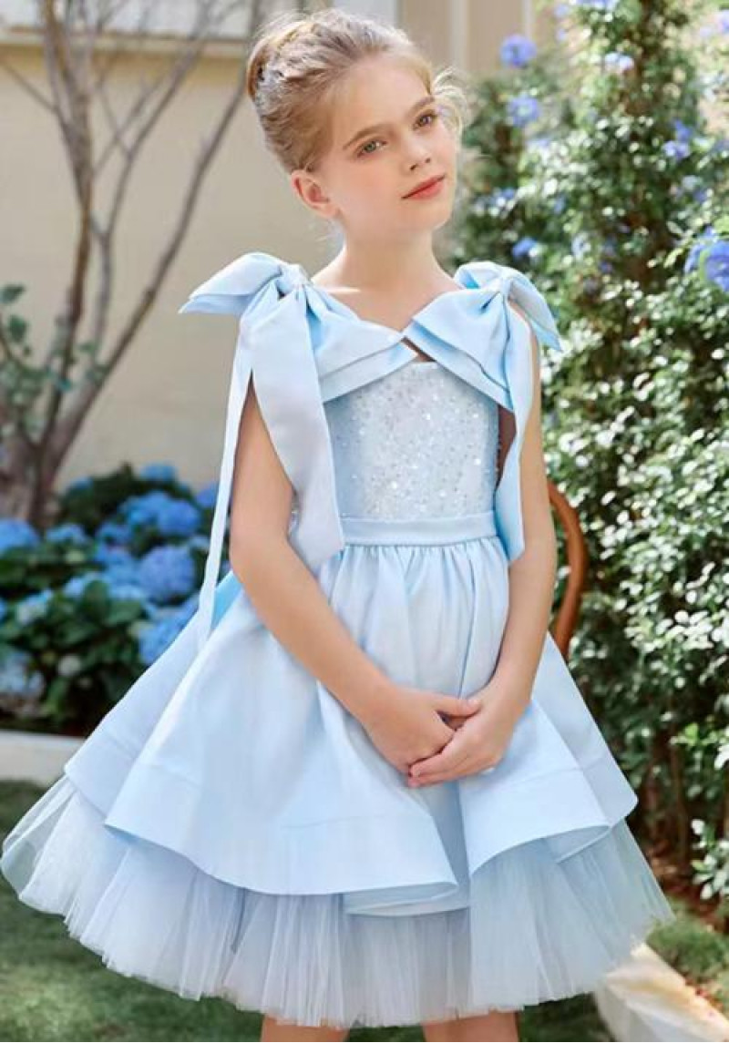 Blue Ribbon Dress