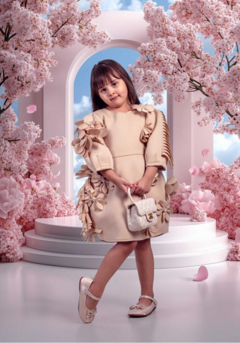 Floral Applique Dress